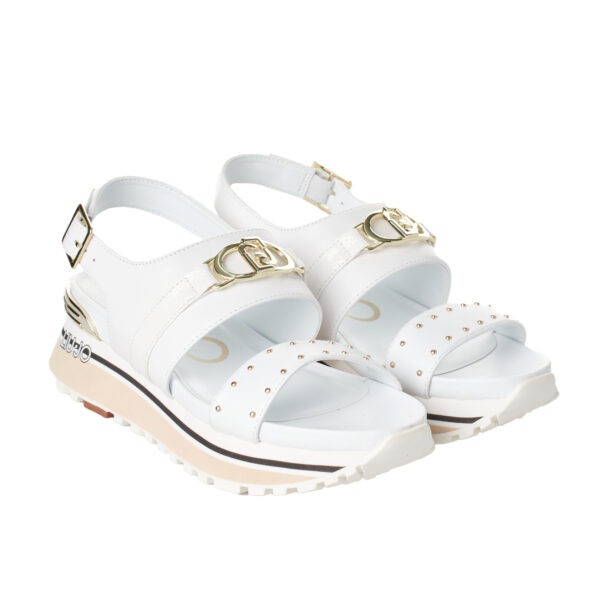 Sandali con plateau BA4107P0102 Donna