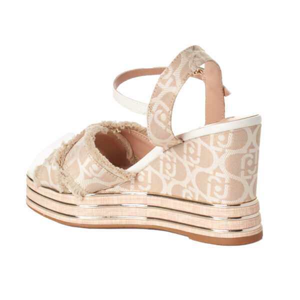 Sandali con zeppa da donna SA4137TX412