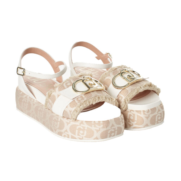 Sandali con plateau SA4155TX412 Donna