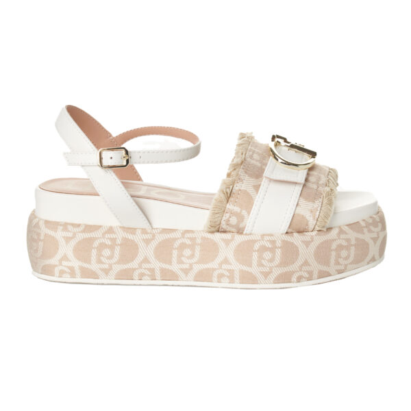 Sandali con plateau SA4155TX412 Donna