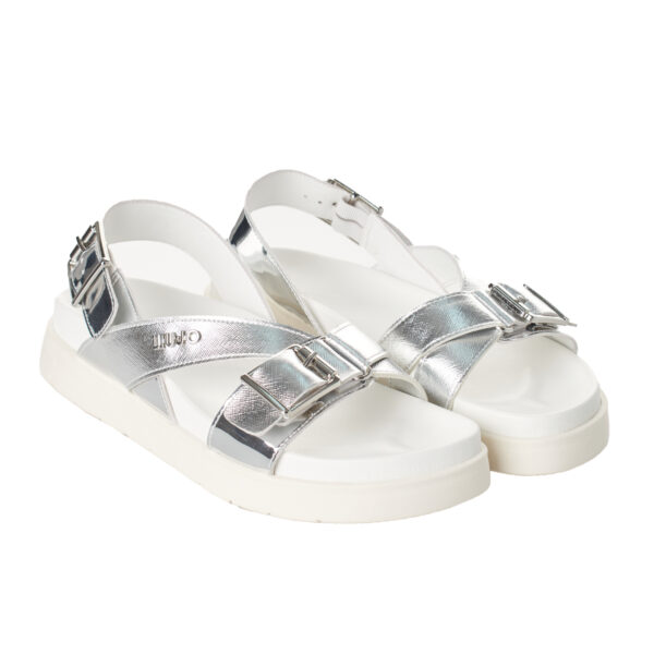 Sandali con plateau 4A4727EX257 Donna