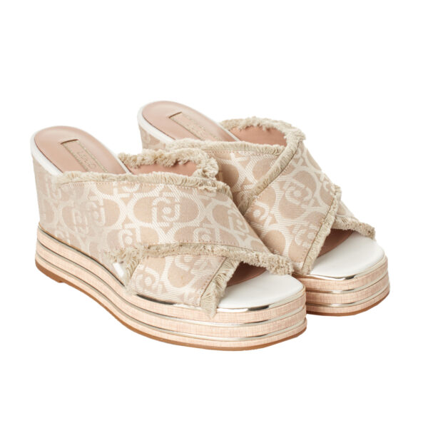 Sandali con zeppa da donna SA4135TX133