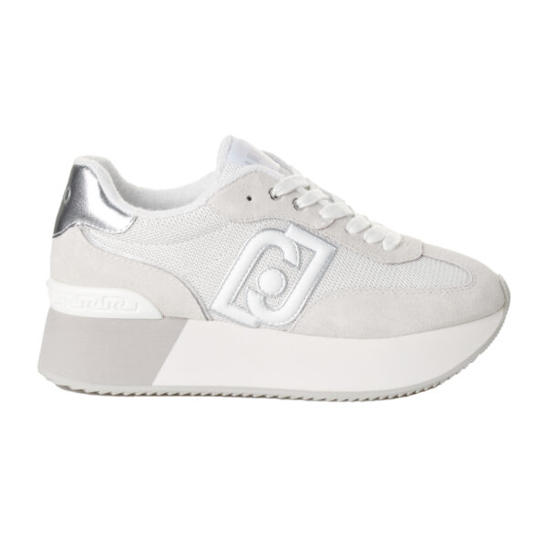 Sneakers con plateau BA4081PX031 Donna