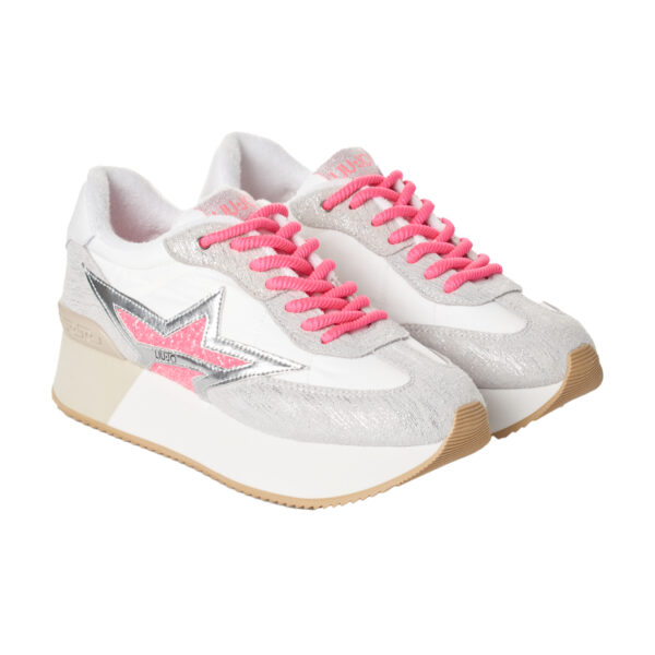 Sneakers con plateau BA4083PX480 Donna