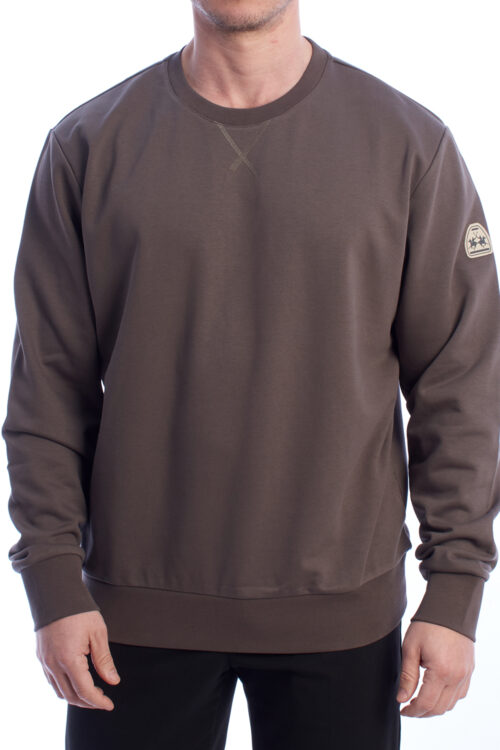 Felpa Girocollo Regular Fit YMF005-FP565 Uomo