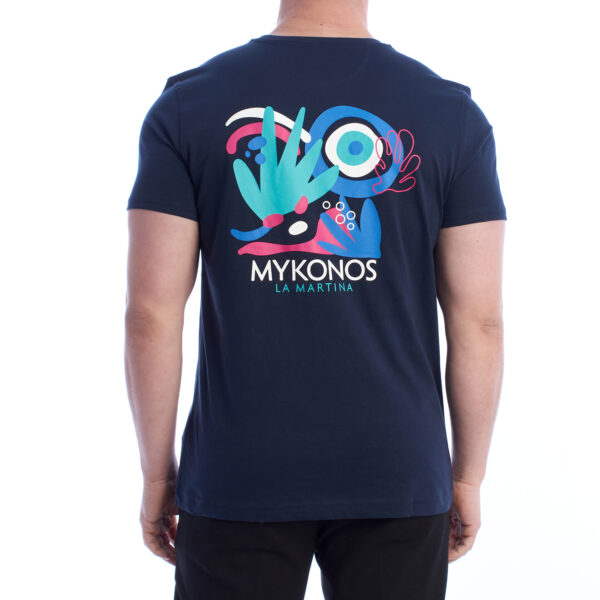 T-shirt a maniche corte vestibilità regolare YMR605-JS395 da uomo