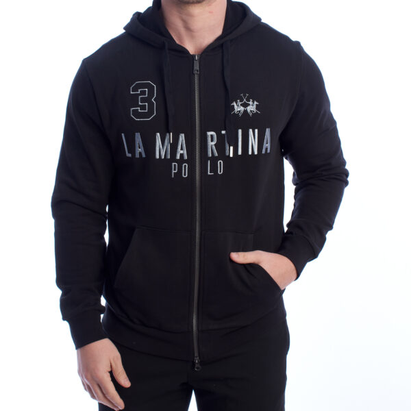 Felpa con cappuccio vestibilità regolare YMF305-FP568 Uomo