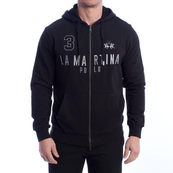 Felpa con cappuccio vestibilità regolare YMF305-FP568 Uomo