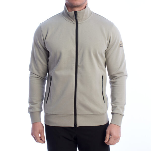 Felpa con cerniera vestibilità regolare YMF004-FP565 Uomo