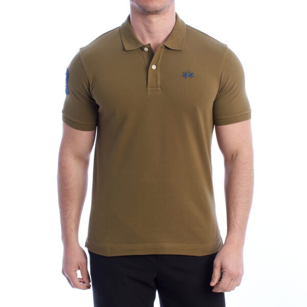 Polo slim fit a maniche corte YMP300-PK001 da uomo