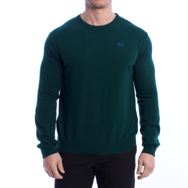 Maglione da uomo in lana girocollo XMS004-YW084