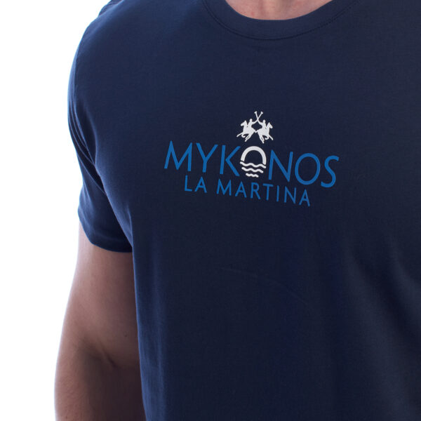 T-shirt a maniche corte vestibilità regolare YMR605-JS395 da uomo