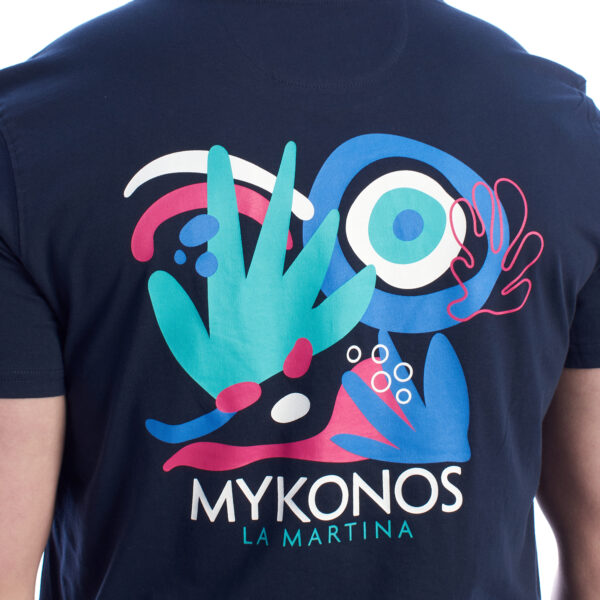 T-shirt a maniche corte vestibilità regolare YMR605-JS395 da uomo