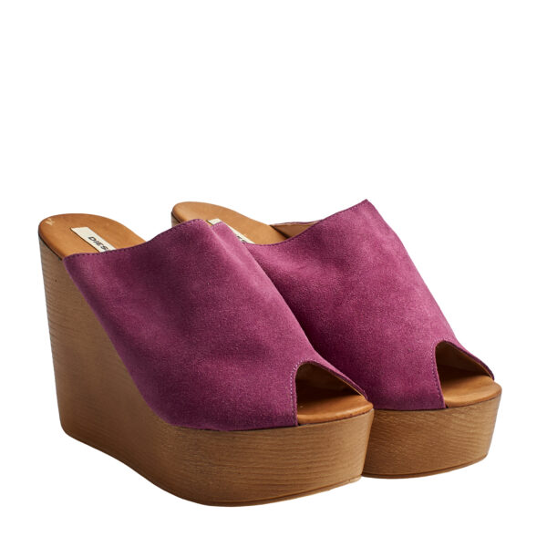 AG362 Sandali con plateau alto da donna
