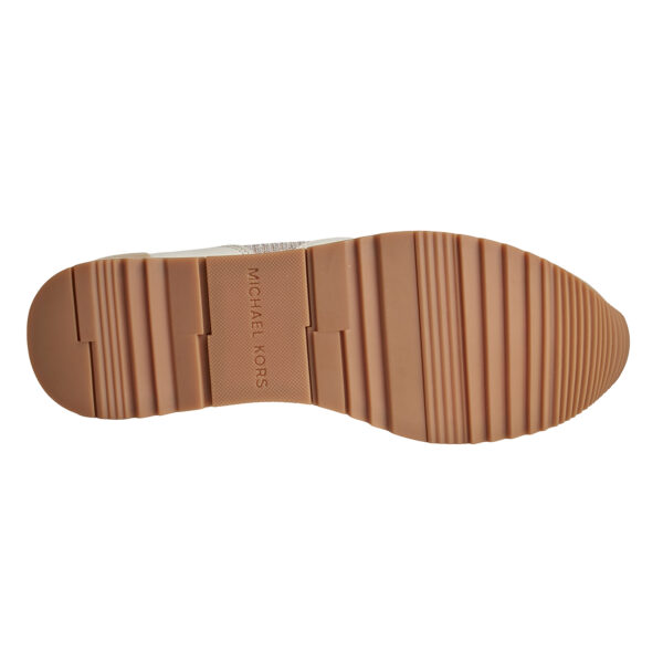 Sneakers da donna Allie Stride in pelle e rete con catena scintillante 43S2ALFS3D