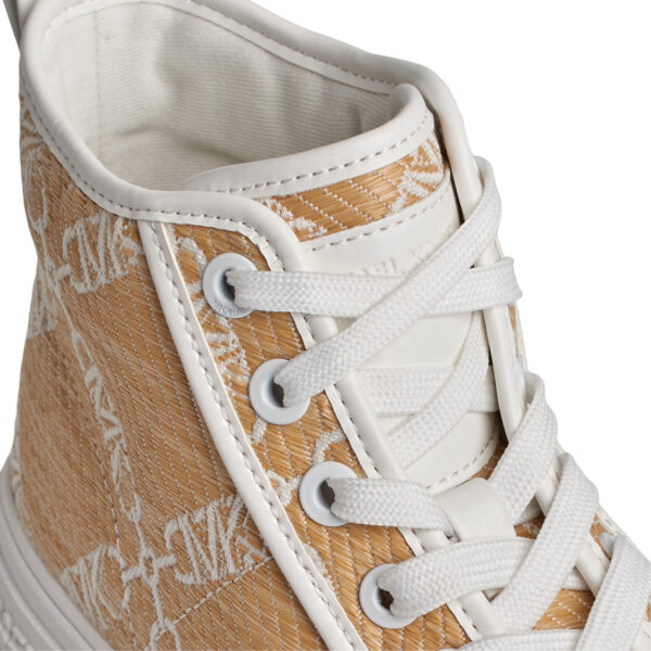 Sneakers alte in paglia Evy 43S4EYFE5Y da donna