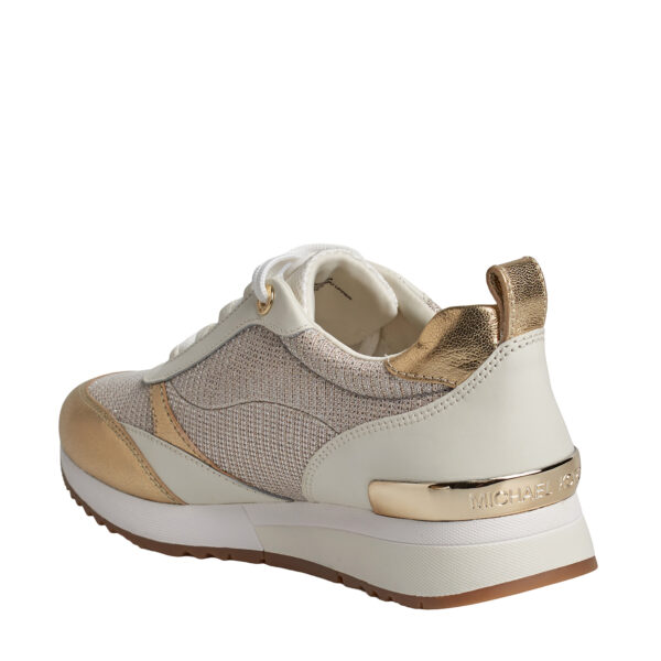 Sneakers da donna Allie Stride in pelle e rete con catena scintillante 43S2ALFS3D