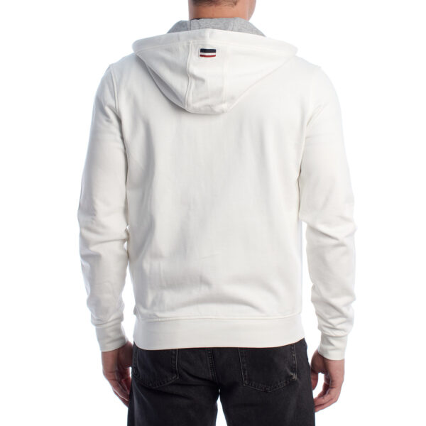Felpa con cappuccio e zip da uomo 63633