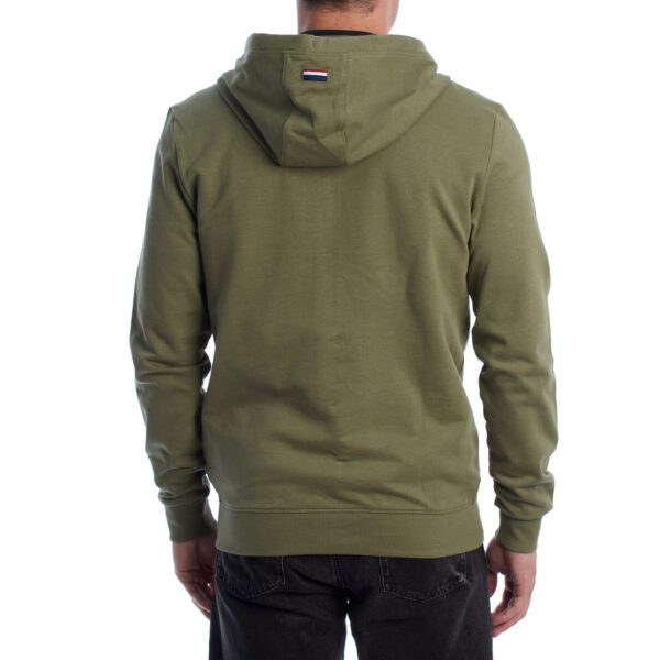 Felpa con cappuccio e zip da uomo US41162009
