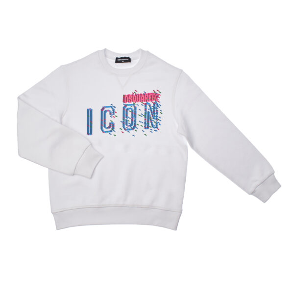 Felpa girocollo Relax Icon DQ2031D0-09BDQ per ragazze