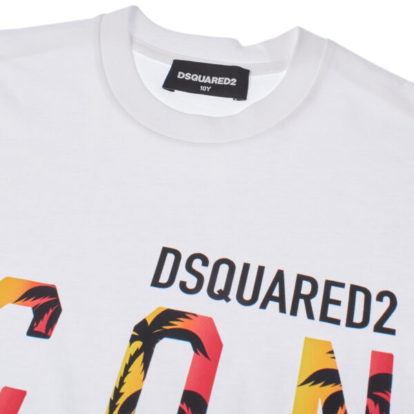 T-shirt a maniche corte con vestibilità morbida Icon DQ1710D0-0MMDQ da bambino
