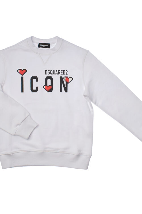 Felpa girocollo Icon DQ2033D0-09BDQ per ragazze