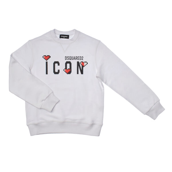Felpa girocollo Icon DQ2033D0-09BDQ per ragazze
