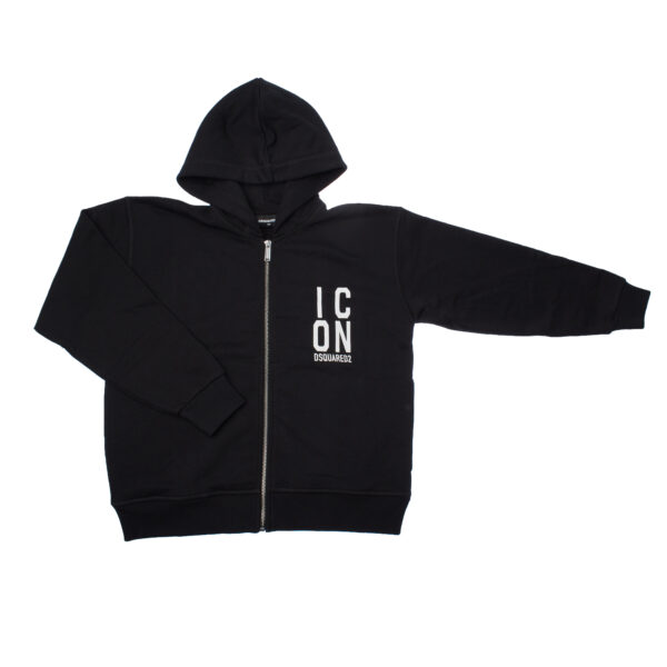 Felpa con cappuccio Slouch Fit Icon da bambino DQ2029D0-03GDQ