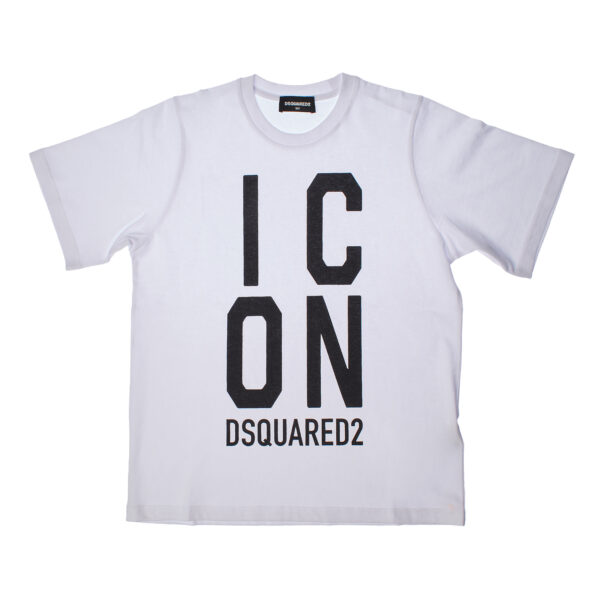 T-shirt a maniche corte con vestibilità morbida Icon da bambino DQ2036D0-0MVDQ