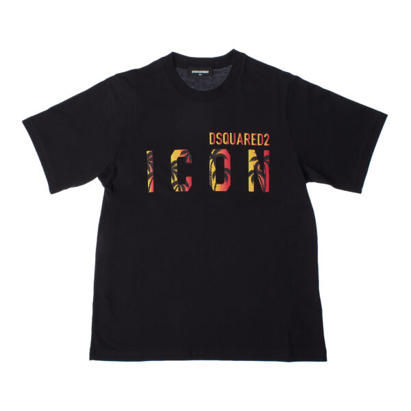 T-shirt a maniche corte con vestibilità morbida Icon DQ1710D0-0MMDQ da bambino