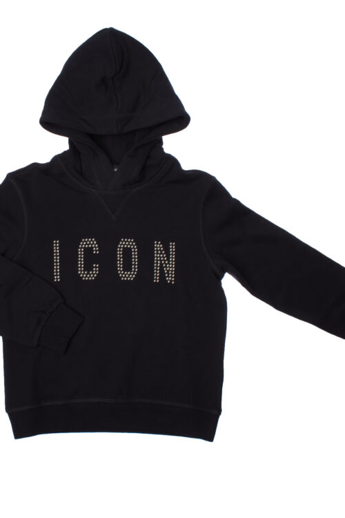 Felpa con cappuccio Relax Icon DQ2030D0-A22DQ da bambina