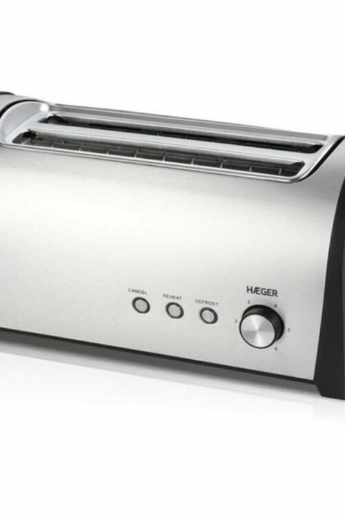 Tostapane Haeger TO-14D.010A 1400 W Grigio