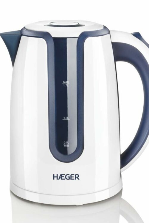 Bollitore Haeger EK-22B.018A 1,7 L 2200W Bianco 2200 W 1,7 L