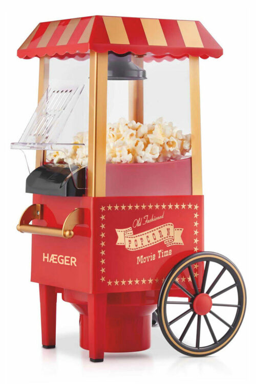 Macchina per fare Pop Corn Haeger PM-120.001A 1200 W Rosso