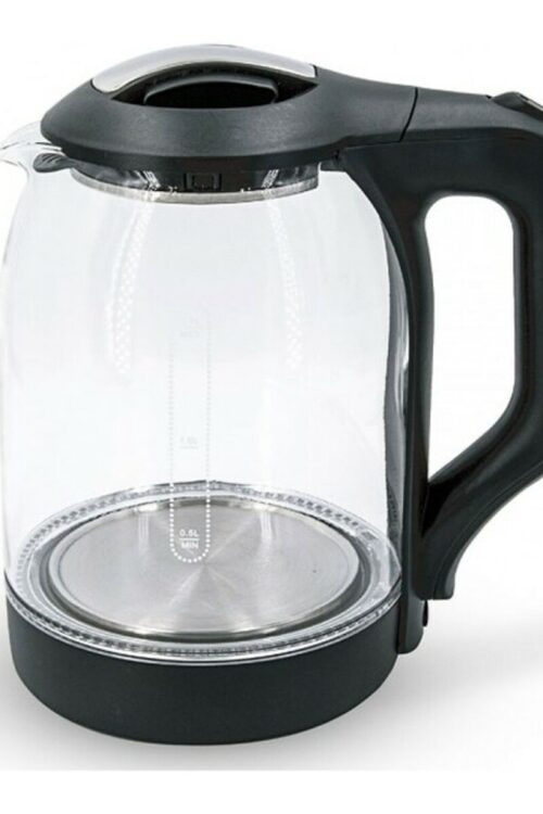 Bollitore COMELEC 1,8 L 1500W Nero Bianco Acciaio inossidabile 1500 W 2200 W