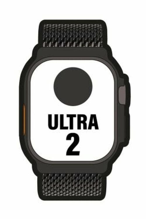 Orologio Uomo Apple MX5V3TY/A Nero 49 mm