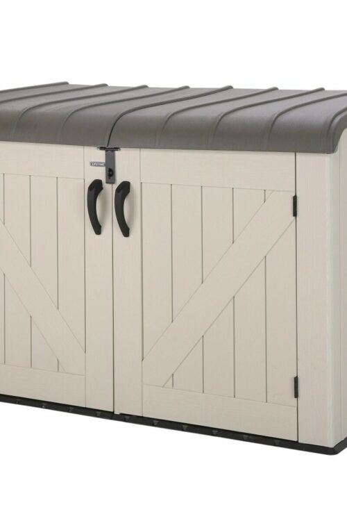 Armadio Lifetime 60170 Orizzontale Esterno 190 x 131 x 106 cm Acciaio Plastica