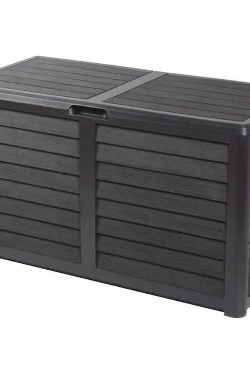 Forziere EDA Grigio scuro Plastica