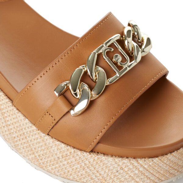 Sandali con plateau SA4149P0102 Donna