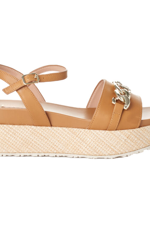 Sandali con plateau SA4149P0102 Donna