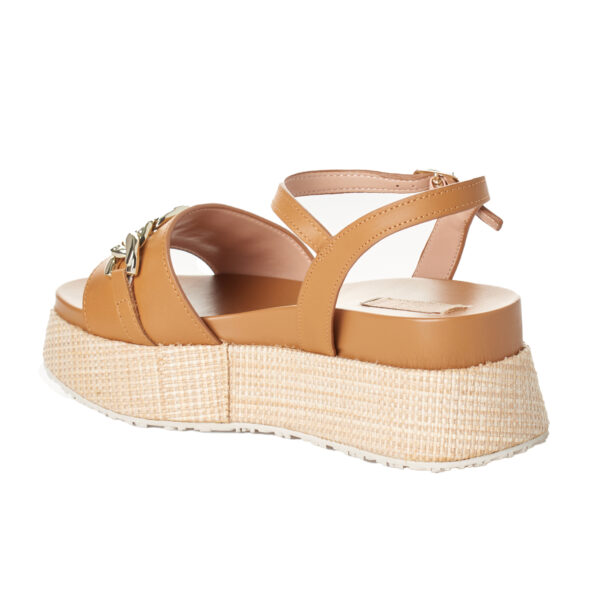 Sandali con plateau SA4149P0102 Donna