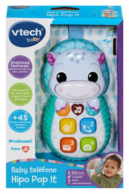 Telefono Giocattolo Vtech  Hipo-Pop It