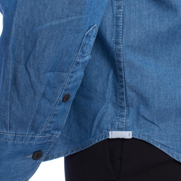 Camicia in denim vestibilità regolare da uomo UMC005-DM094