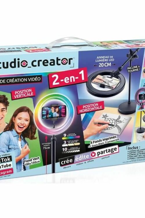 Set da Disegno Canal Toys 2 in1 Video Studio (FR)