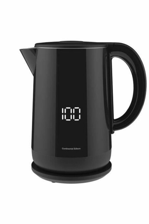 Bollitore Continental Edison Nero 2200 W 1,5 L