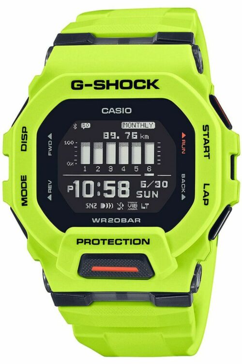 Smartwatch Casio G-SQUAD STEP TRACKER BLUETOOTH® Nero