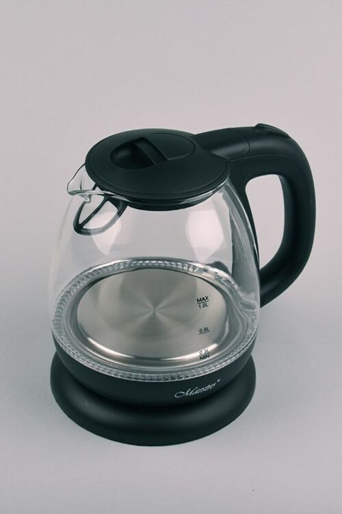 Bollitore Feel Maestro  MR-055 Nero Vetro 1100 W 1 L