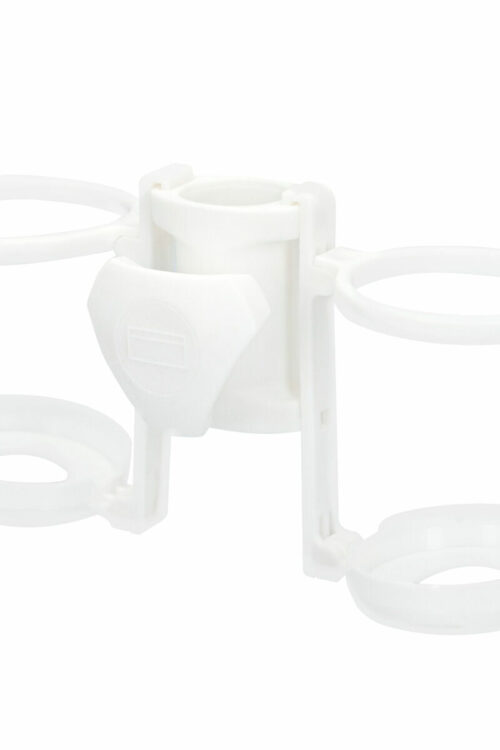 Ombrellone con Porta bicchieri da spiaggia Aktive 23 x 12 x 8 cm (24 Unità)