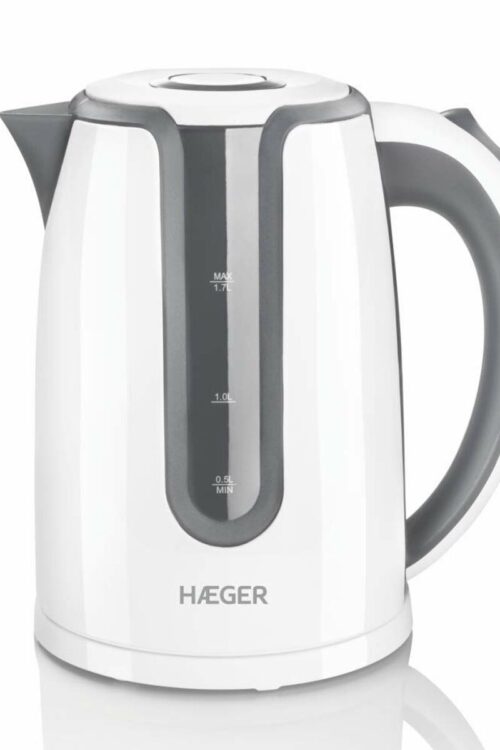 Bollitore Haeger EK-22G.019A Bianco 2200 W 1,7 L