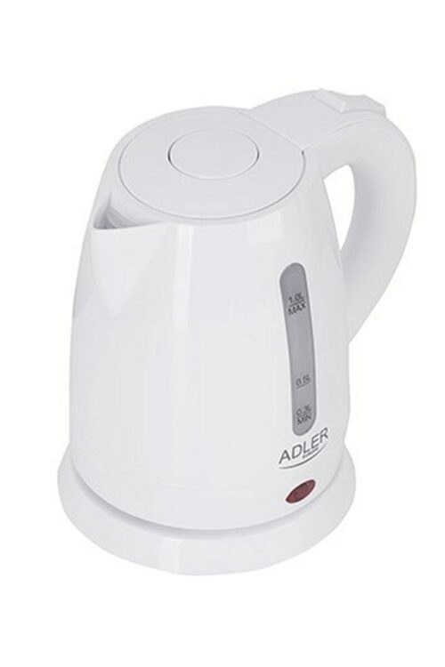 Bollitore Adler AD 1272 Bianco Nocciola Plastica 1600 W 1 L